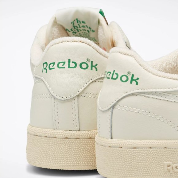 Women’s Reebok classic club c85 vintage size 5.5 - Picture 4 of 5